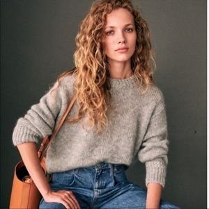 Grey Chuck Jumper - XS